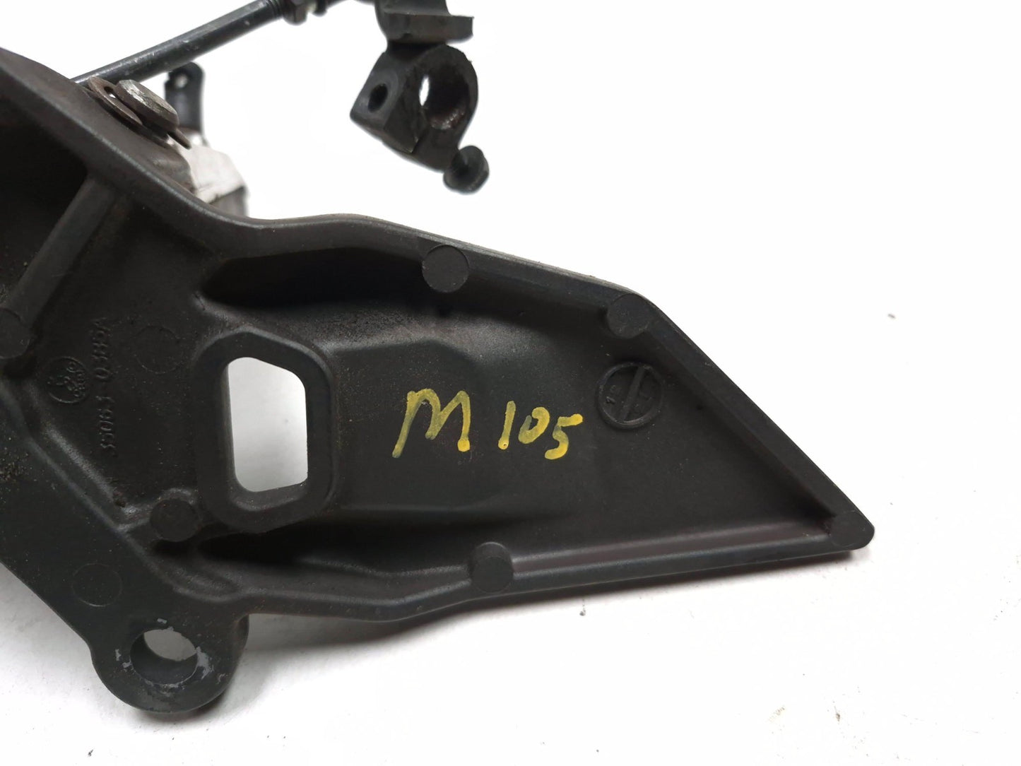 2008 Kawasaki Ninja 250r Ex250j Front Left Footrest & Gear Shift Lever Assy OEM
