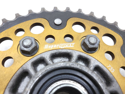 2008 - 2014 Ducati Monster 696 Rear Wheel Hub & Sprocket 43t Supersprox