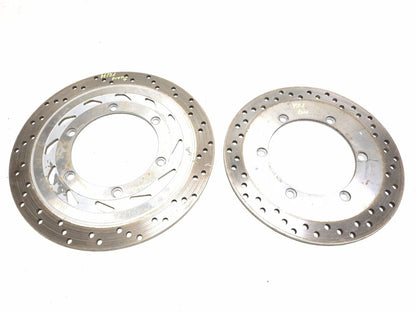 2006 Honda Vtx 1300s Rear & Front Brake Disc Pair OEM