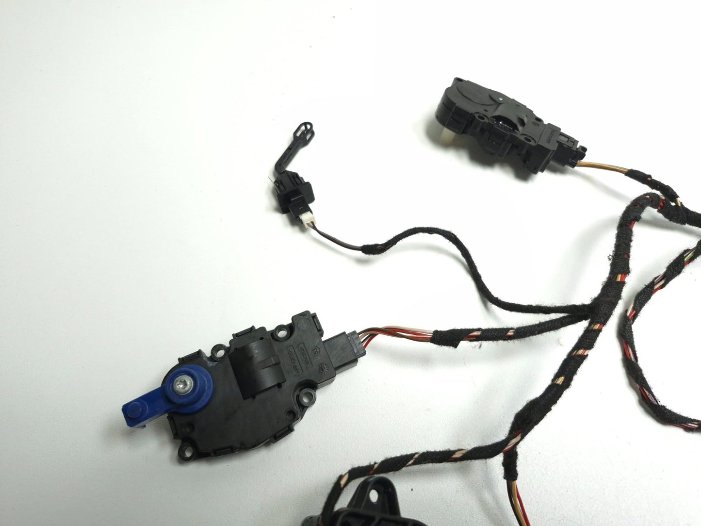 2011 BMW 750li HVAC A/c Heater Wiring Harness & Flap Motors Actuators OEM
