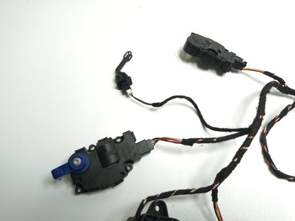 2011 BMW 750li HVAC A/c Heater Wiring Harness & Flap Motors Actuators OEM