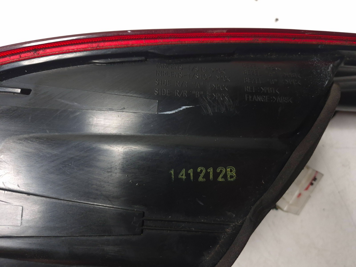 2015 Kia Optima Rear Tail Light Left & Right OEM