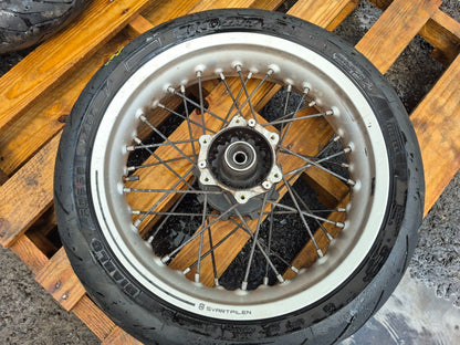 2018 Husqvarna Svartpilen 401 Wheel Rim W/tire Front & Rear Pair OEM