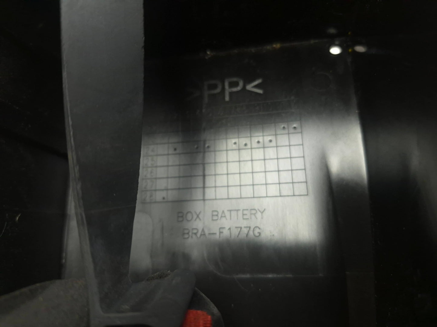 2025 Yamaha Yzf R3 Undertail Battery Tray OEM