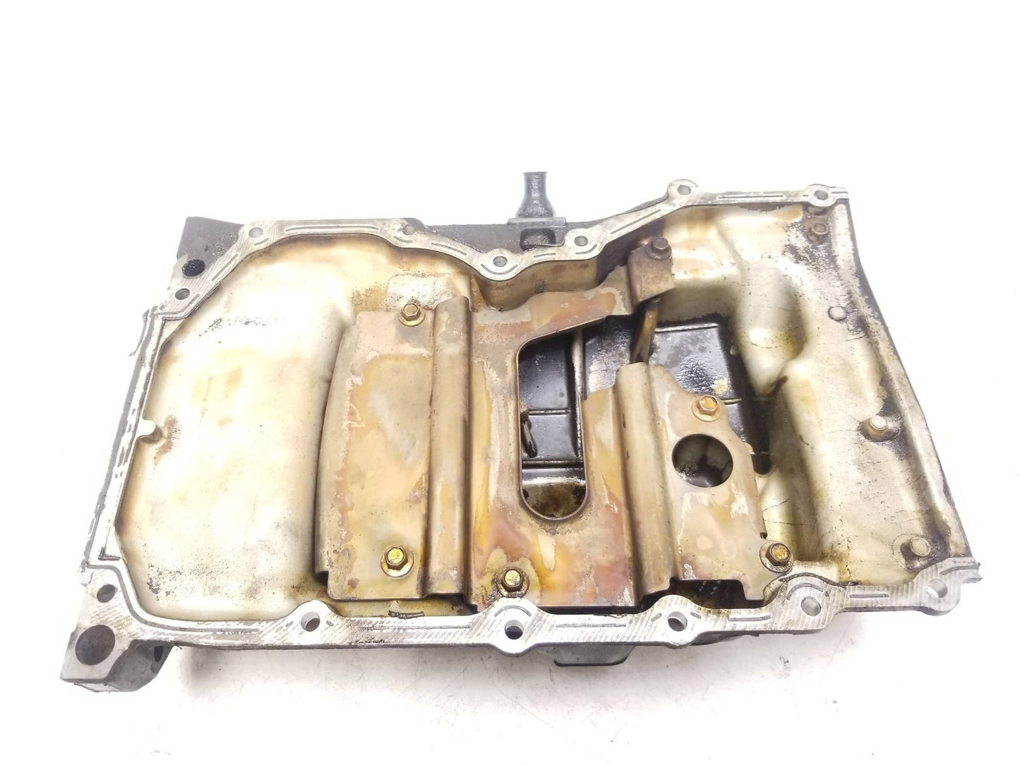 2010 Ford Transit Connect Engine Oil Pan 1s7g-6675-ba 2.0l OEM