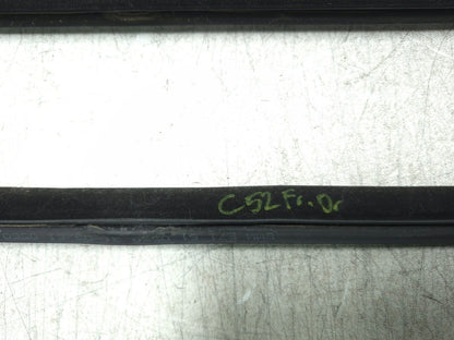 2008 BMW X6 E71 Door Window Belt Strip Molding Front & Rear 4pcs OEM