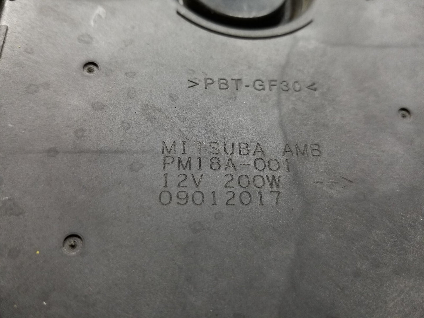 2017 Honda Civic Radiator Cooling Fan Motor OEM
