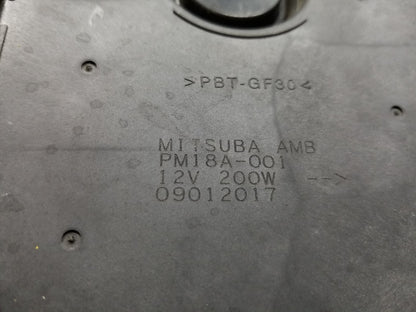 2017 Honda Civic Radiator Cooling Fan Motor OEM