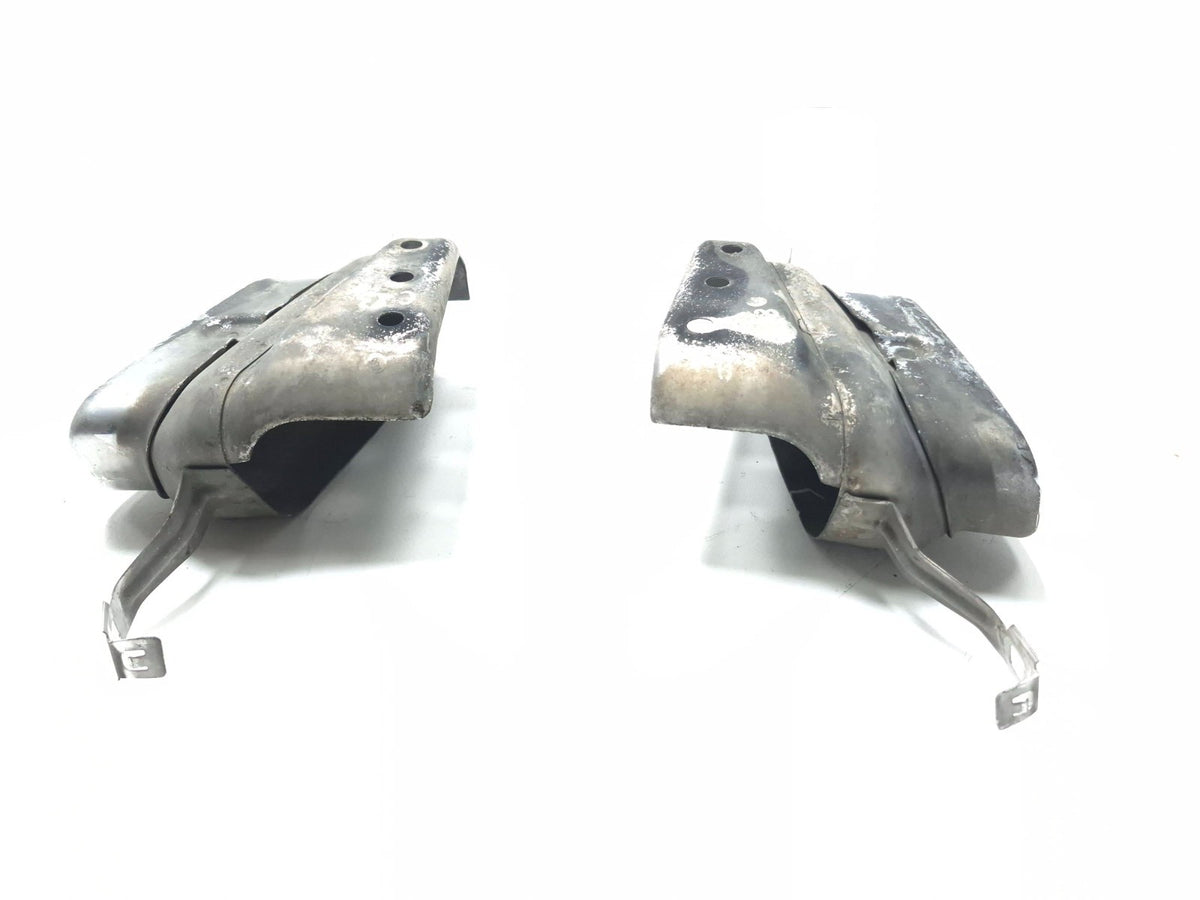 2011 BMW 750li Rear Exhaust Muffler Pipe Tip Left & Right Pair OEM