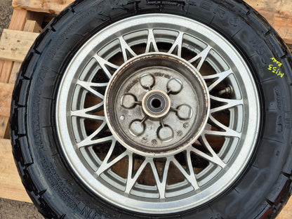 1993 Suzuki Vs800 Intruder Wheel Rim W/ Tire Front & Rear Pair R15 R21 OEM