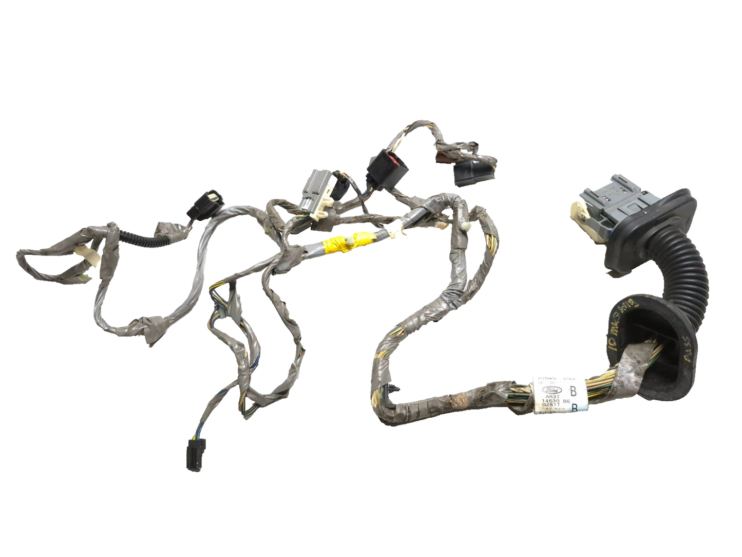 2010 Ford Mustang 2dr Door Wire Harness Right Passenger Side Ar3t-14630-be OEM