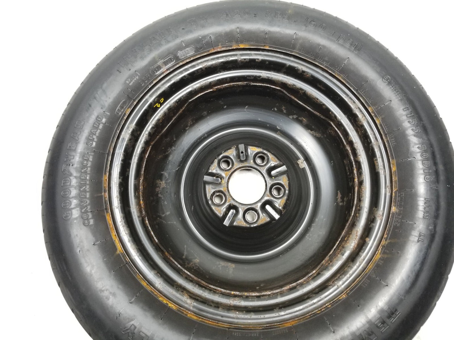 2013 Chrysler 200 Spare Tire T155/90r16 OEM