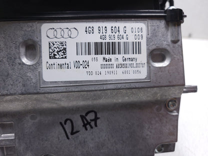 2012 Audi A7 Head Upper Display Projector Unit Module OEM