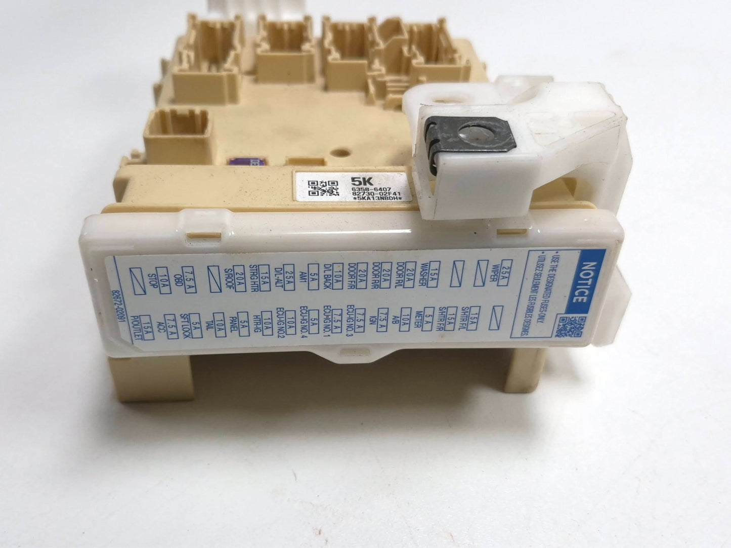 2018 Toyota Corolla Fuse Box Module OEM