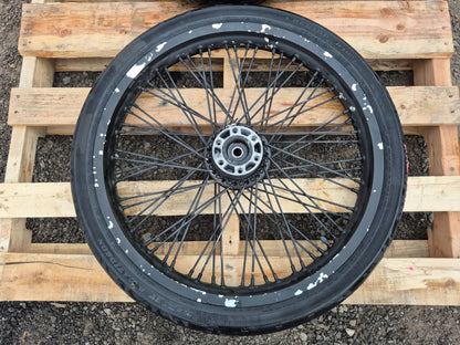 1993 Suzuki Vs800 Intruder Wheel Rim W/ Tire Front & Rear Pair R15 R21 OEM