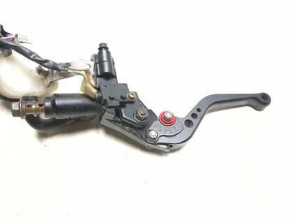 2002 Yamaha Yzf-r6 Front Brake Master Cylinder & Switch Grip Assy OEM