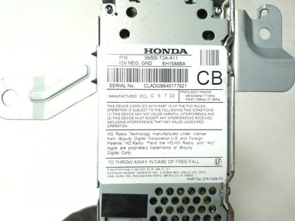 2017 Honda Accord Radio Tuner Module 39800-t2a-a11 OEM