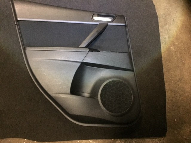2013 Mazda 3 Rear Door Trim Panel Left Driver Side OEM