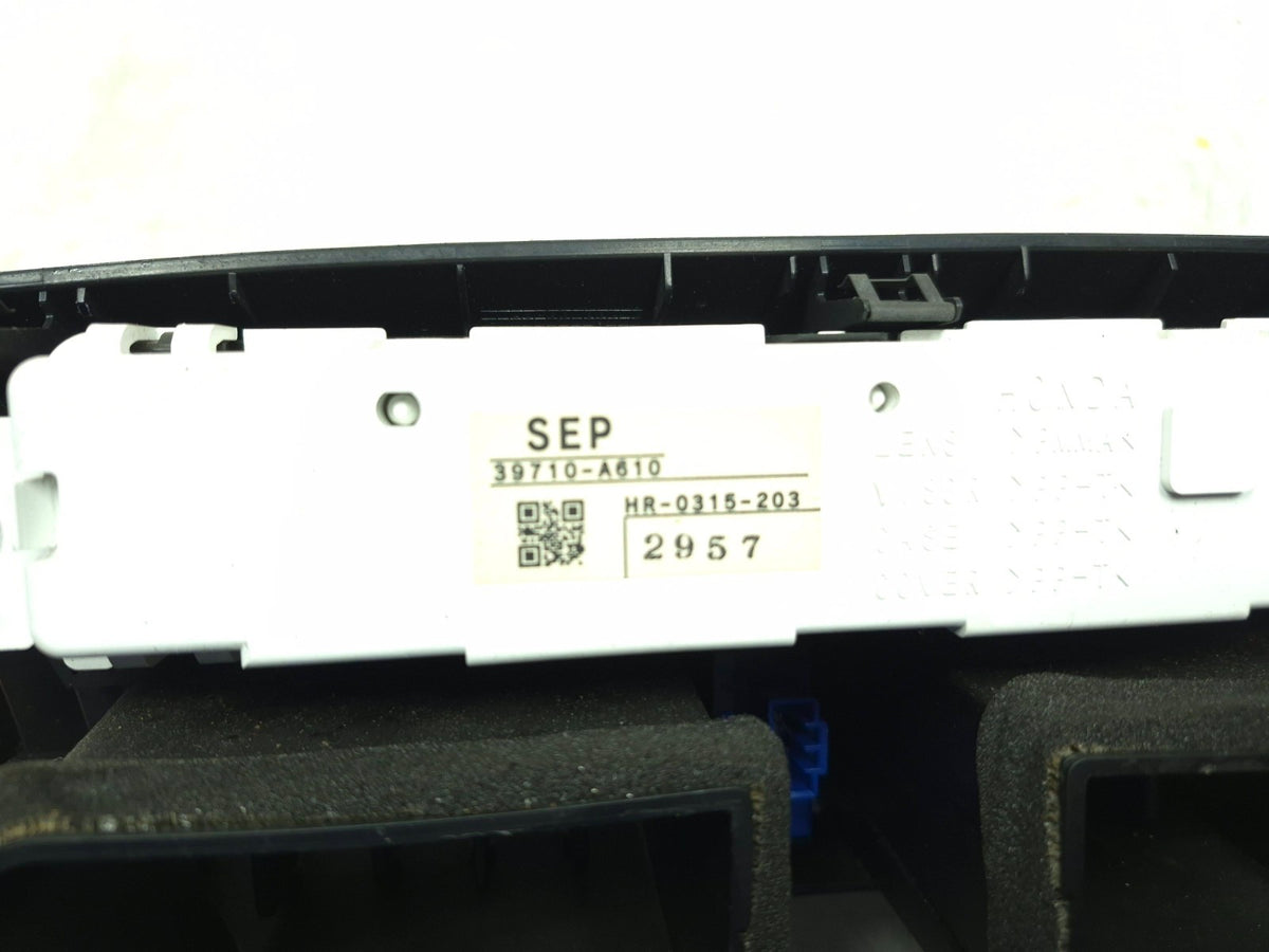 2008 Acura Tl Type-s Dashboard Center Air Vent Trim & Display 77251-sep-a02z OEM