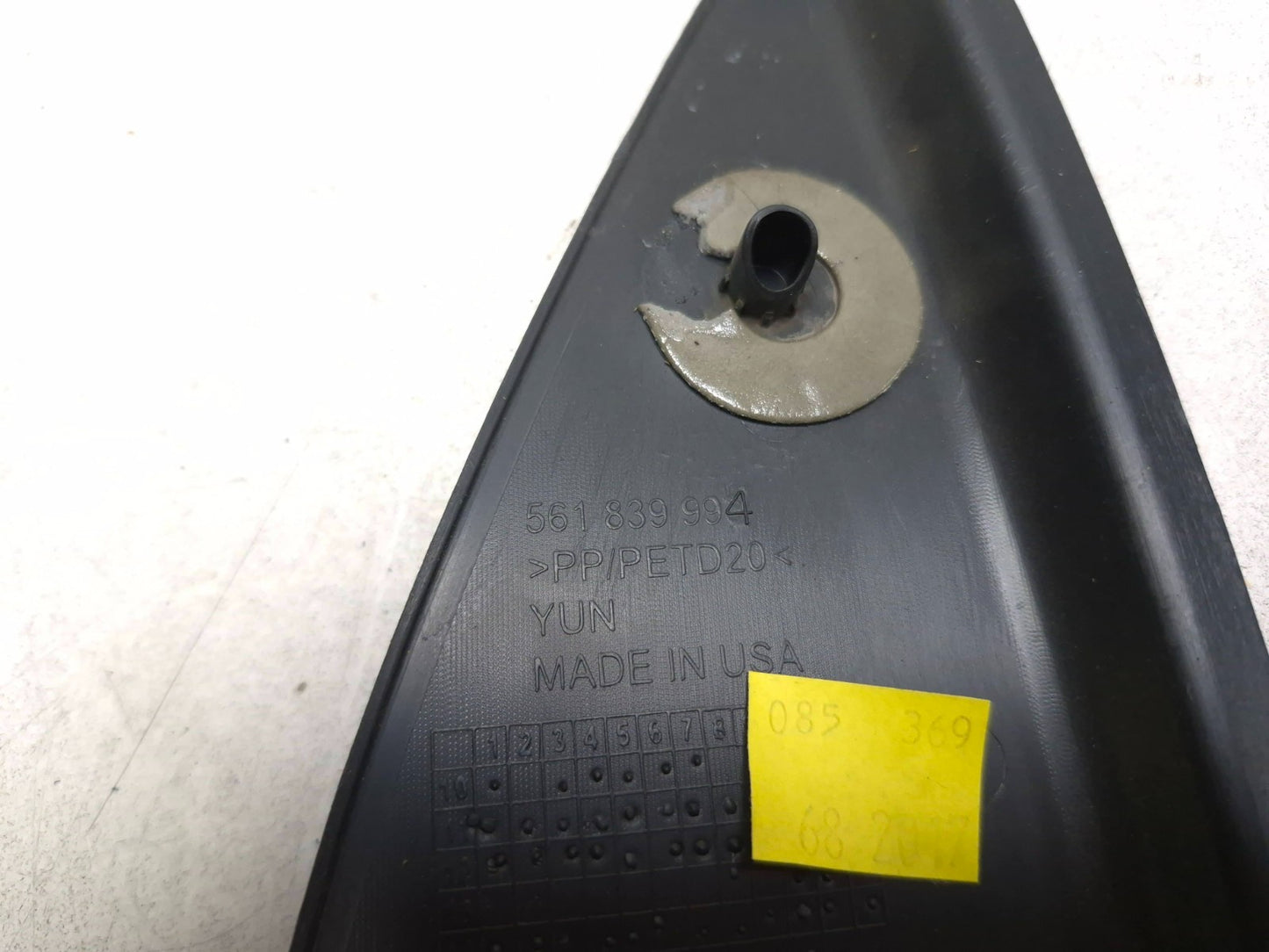 2017 Volkswagen Passat Rear Door Trim Cover Applique Left & Right OEM