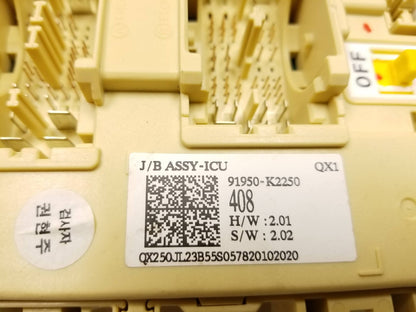 2020 Hyundai Venue Interior Cabin Fuse Box OEM