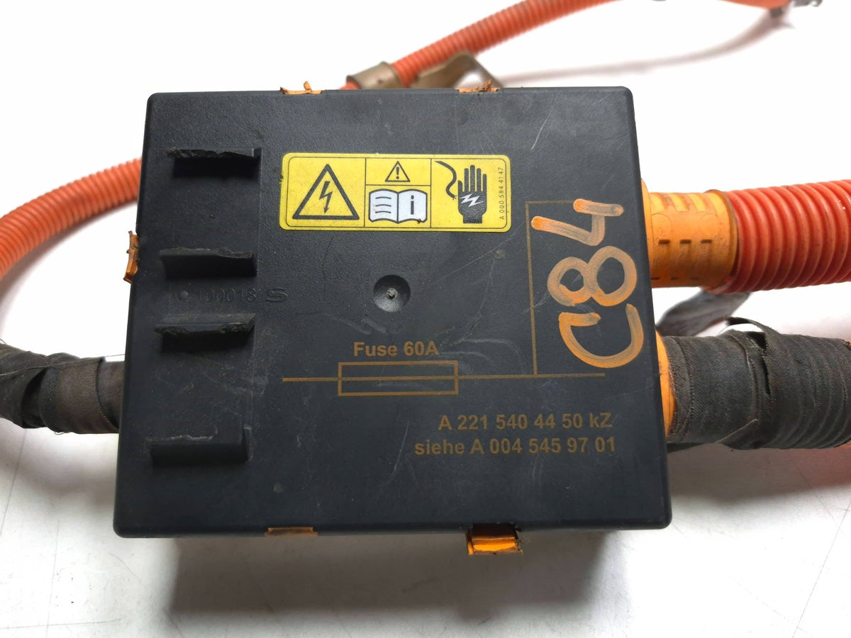 2010-2013 Mercedes W221 S400 Battery Charger Inverter Converter Wiring Harness