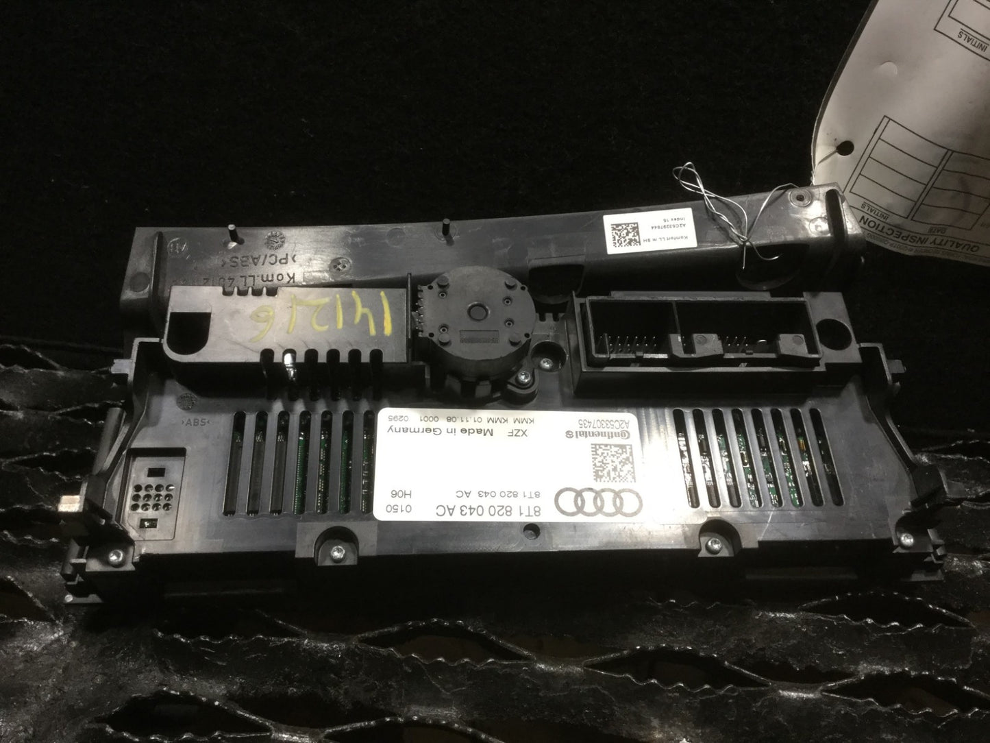 09 10 11 12 Audi A4 A/c Heater Climate Temperature Control Switch OEM #38 56k