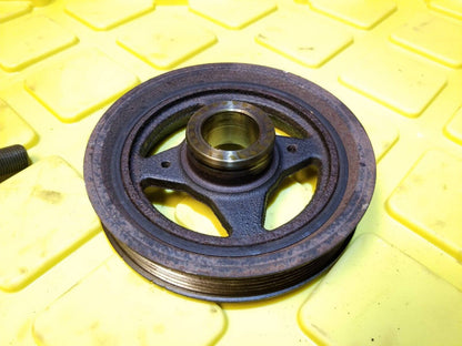 13 - 16 Nissan Sentra Crankshaft Pulley Harmonic Balancer W/ Bolt 1.8l OEM