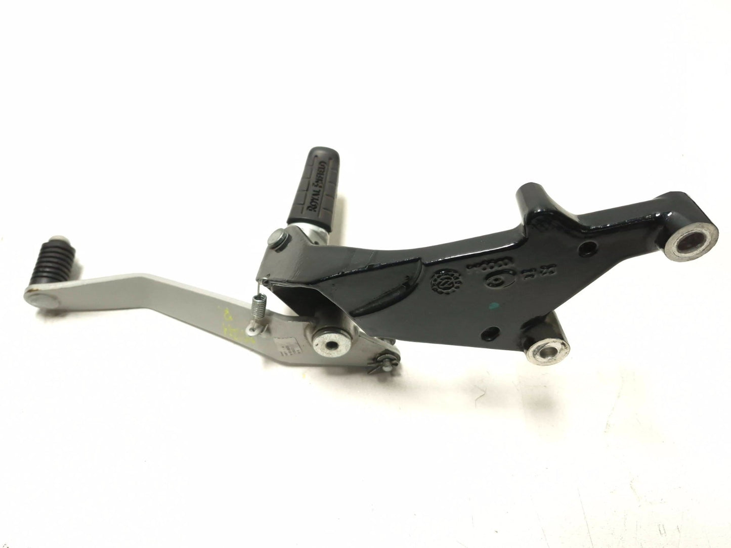 2022 Royal Enfield Int650 Front Right Foot Peg & Bracket With Brake Pedal OEM