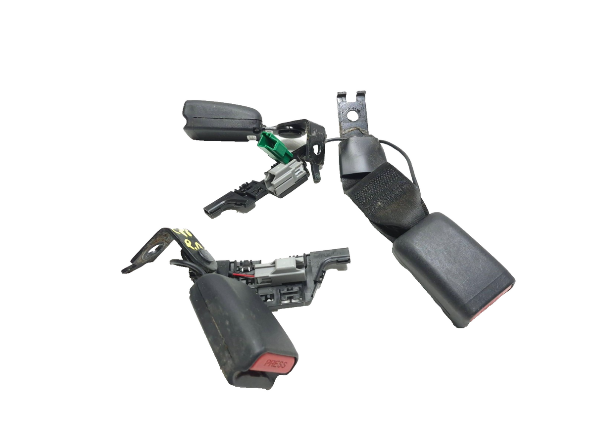 2020 Tesla Model 3 Rear Seat Bel Buckle Latch 3pcs OEM