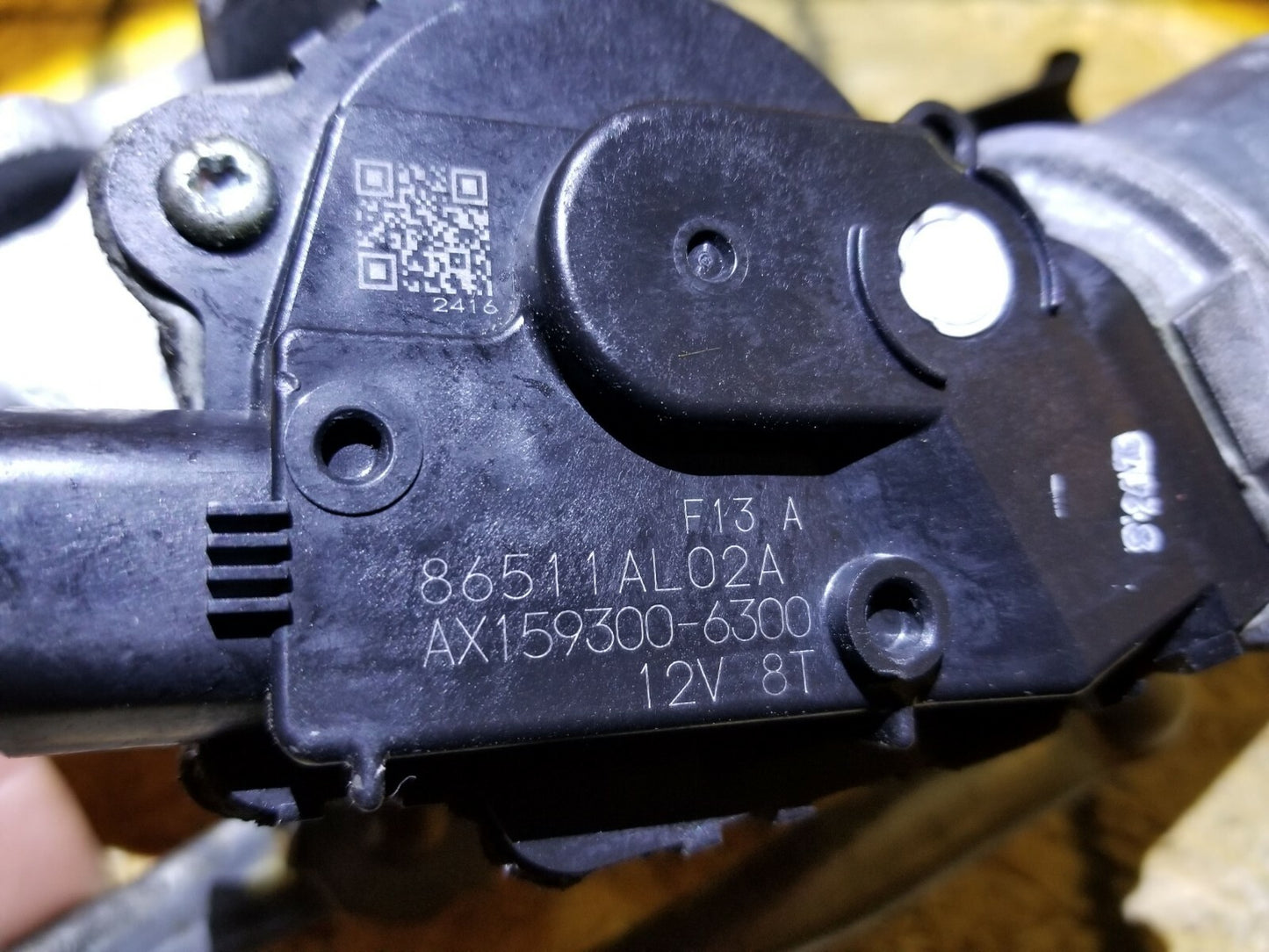 2017 Subaru Legacy Windshield Wiper Motor W/ Linkage OEM