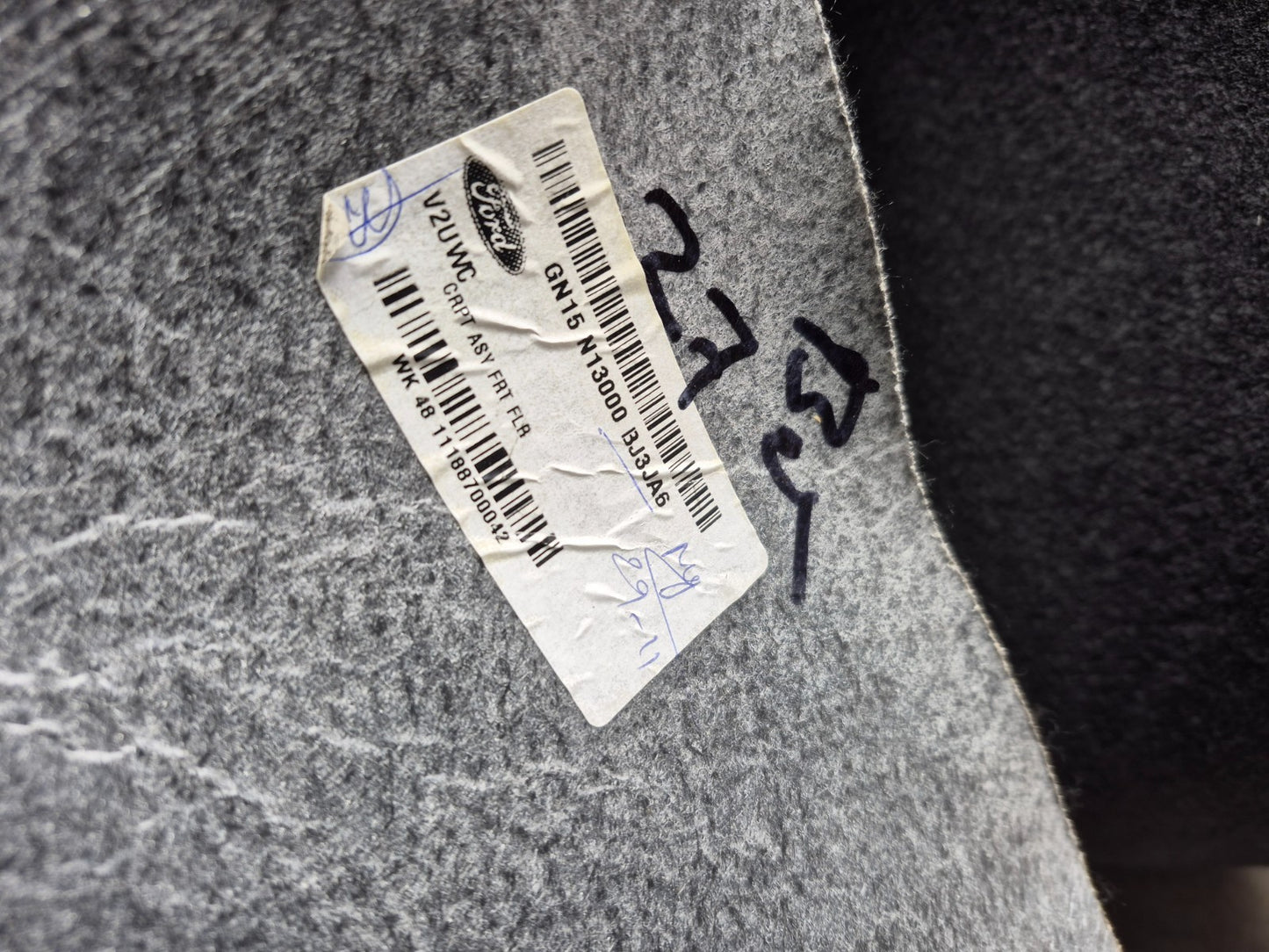 2019 Ford Ecosport Floor Liner Mat Interior Carpet OEM