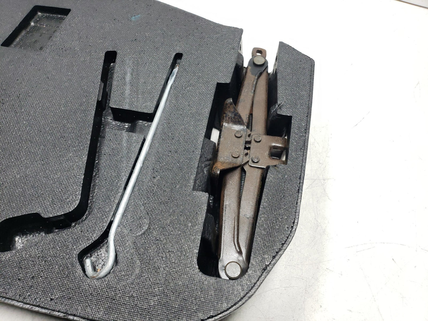 2008 - 2014 Infiniti G37 Spare Tire Jack W/ Foam Holder Insert OEM