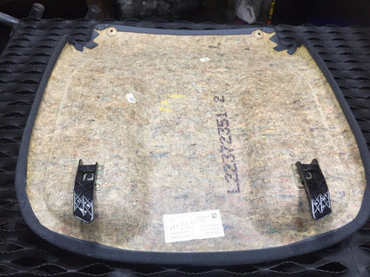 03 04 05 06 Mercedes C230 W203 Coupe Front Driver Seat Back Cover Black OEM