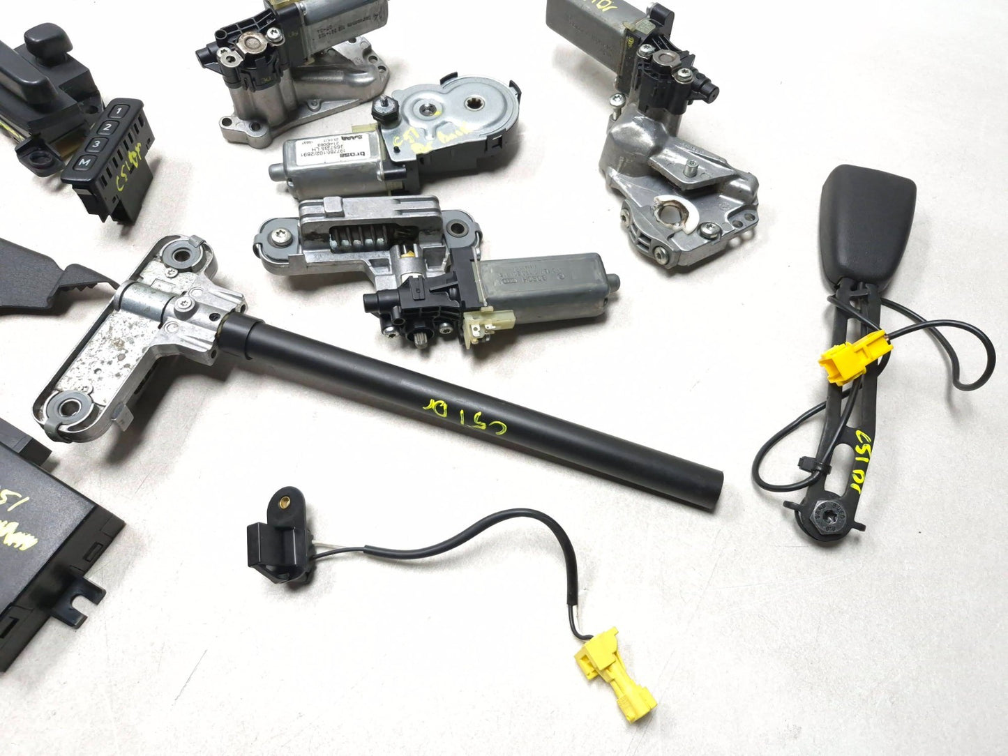 2007 Saab 9-5 Front Driver Power Seat Memory Switch Control Kit OEM