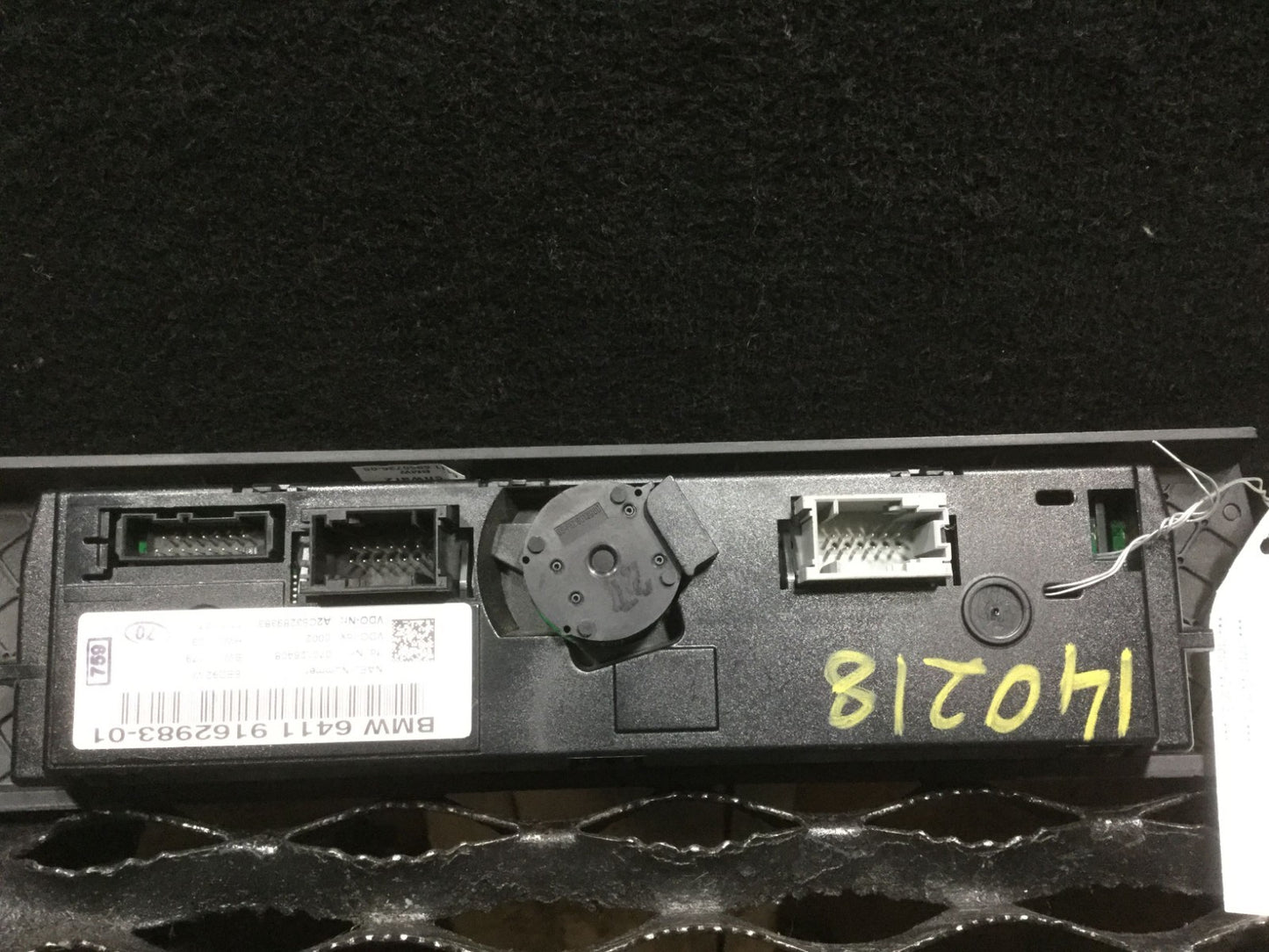 2007 2008 2009 BMW 335xi A/c Heater Climate Temperature Control OEM #38 101k