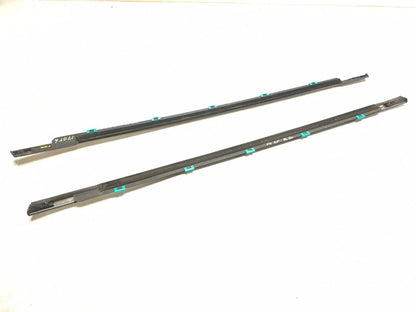 2014 Hyundai Elantra Gt Rear Door Belt Outside Weatherstrip Molding Pair OEM
