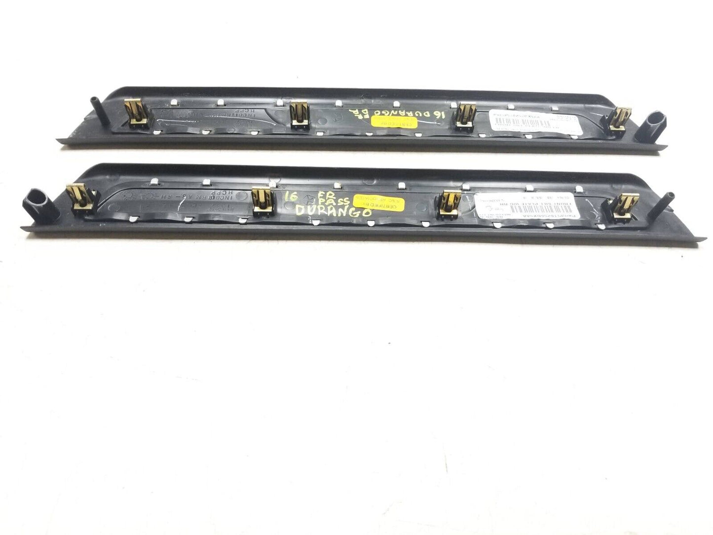 16 - 22 Dodge Durango Door Sill Scuff Plate Cover Trim 4pcs OEM