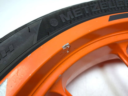 2017 Ktm 390 Duke Wheel Rim W/ Tire R 17x3 17x4 Front & Rear Pair OEM