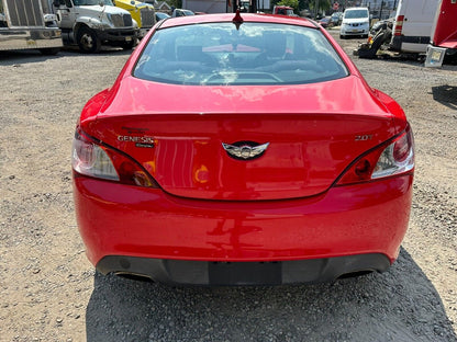 09-12 Hyundai Genesis Coupe Center Console Rear Trim Panel OEM