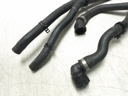 2013 BMW 328i F30 Engine Coolant Hose Pipe Line 4pcs OEM
