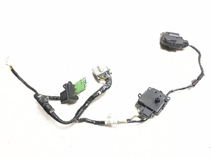2008 Lincoln Navigator Rear Ac Heater Wire Harness & Flap Motors OEM