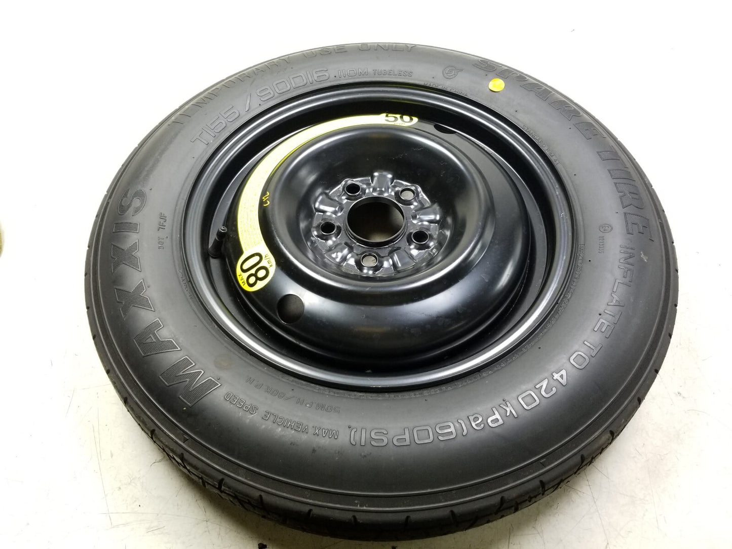 2011 - 2016 Kia Sportage Spare Tire T155/90d16 OEM