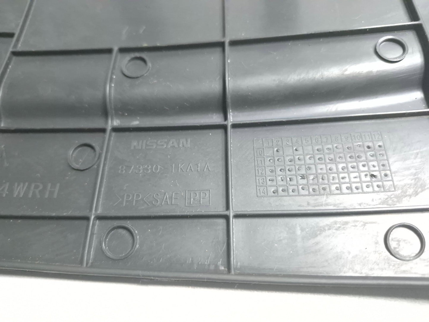 2015 Nissan Juke Front Seat Side Trim Left & Right 10pcs OEM