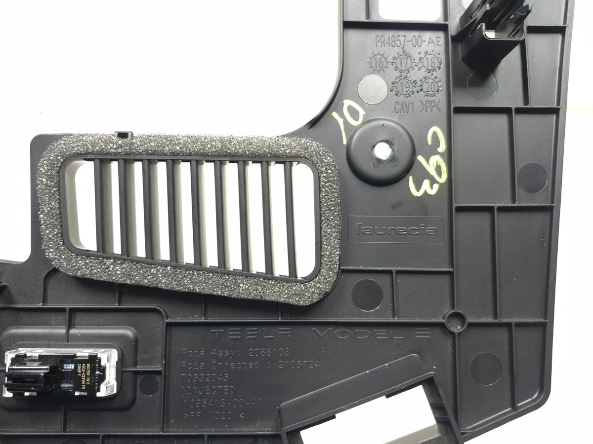 2021 Tesla Model 3 Under Dash Footwell Lower Trim Cover Panel Left & Right OEM