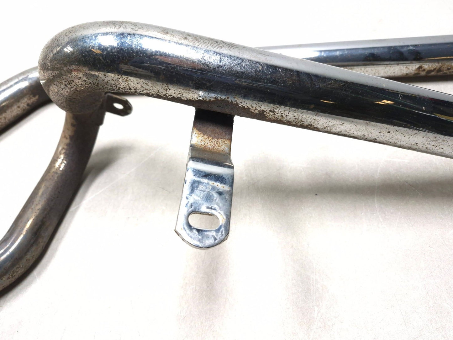 1994 Yamaha Virago Xv1100 Rear & Front Exhaust Muffler Pipe Pair OEM