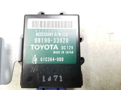 08 - 15 Scion Xb Accessory G/w Control Module Ecu 08190-33920 OEM