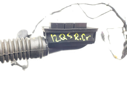 10 11 12 Audi Q5 Rear Left Driver Door Wire Harness OEM 72k Miles