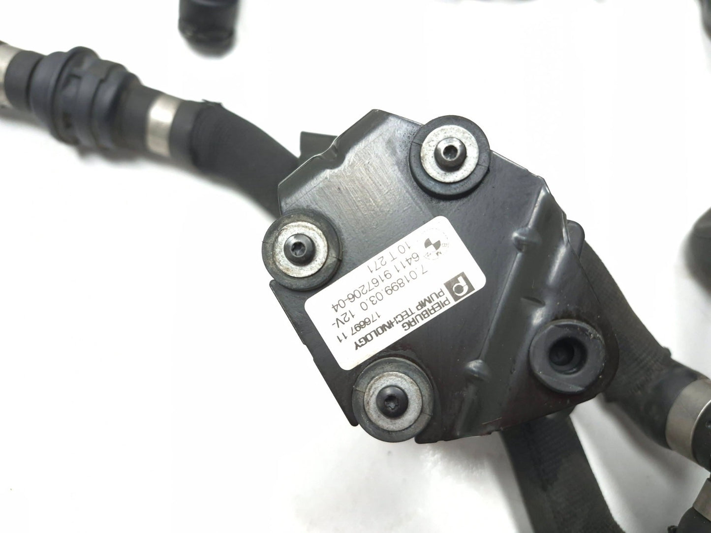 2011 BMW 750li Engine Coolant Hose Pipe Line W/ Electric Pump 9167206 Oem✅