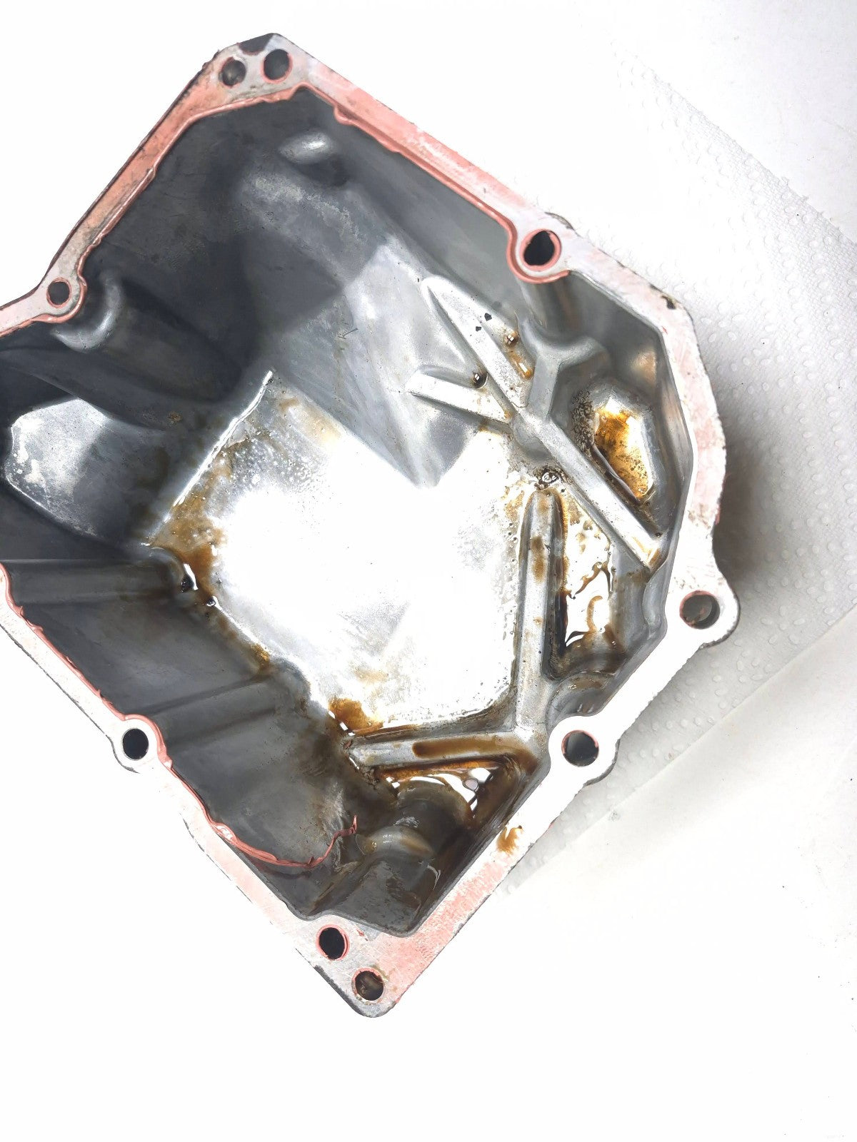 2007 Saab 9-5 2.3t Aero 4-cyl FWD Auto Transmission Oil Pan OEM